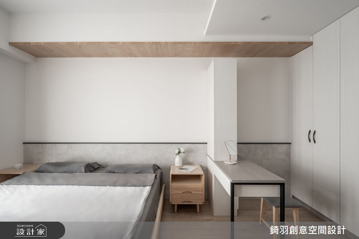 25坪新成屋(5年以下)＿現代風臥室案例圖片＿錡羽創意空間設計＿錡羽_44之17