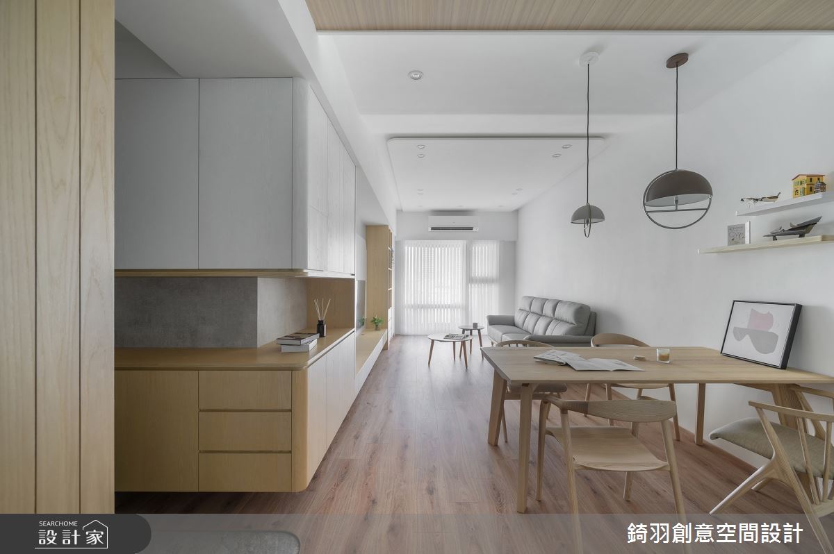 22坪預售屋＿日式無印風客廳餐廳案例圖片＿錡羽創意空間設計＿錡羽_45之4