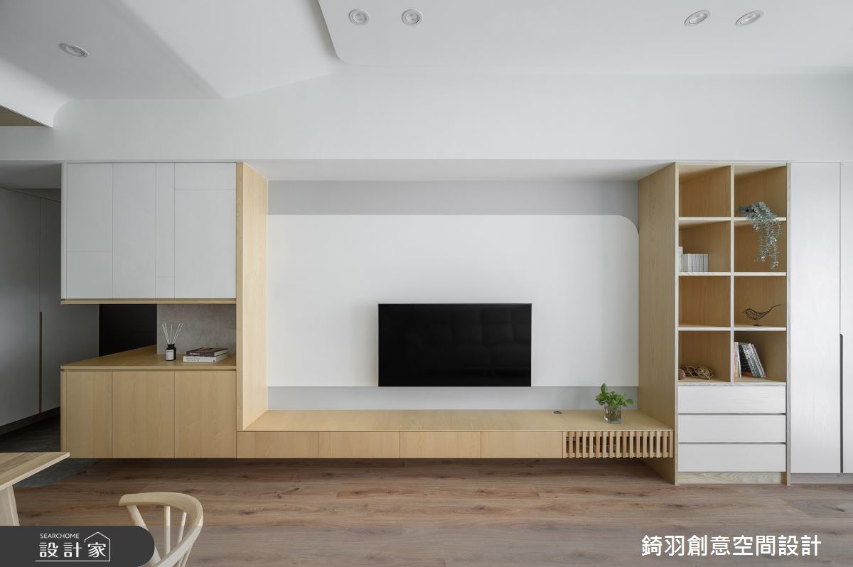 22坪預售屋＿日式無印風客廳案例圖片＿錡羽創意空間設計＿錡羽_45之11