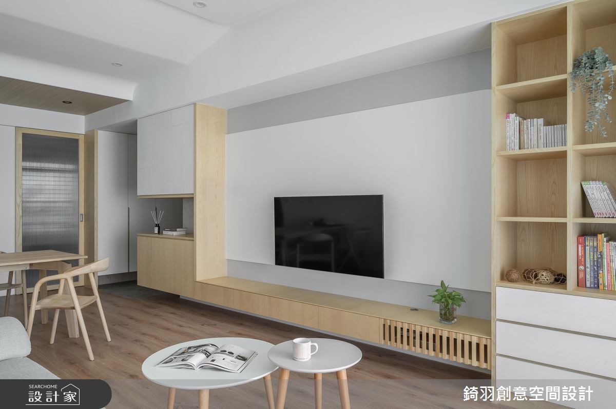 22坪預售屋＿日式無印風客廳案例圖片＿錡羽創意空間設計＿錡羽_45之13