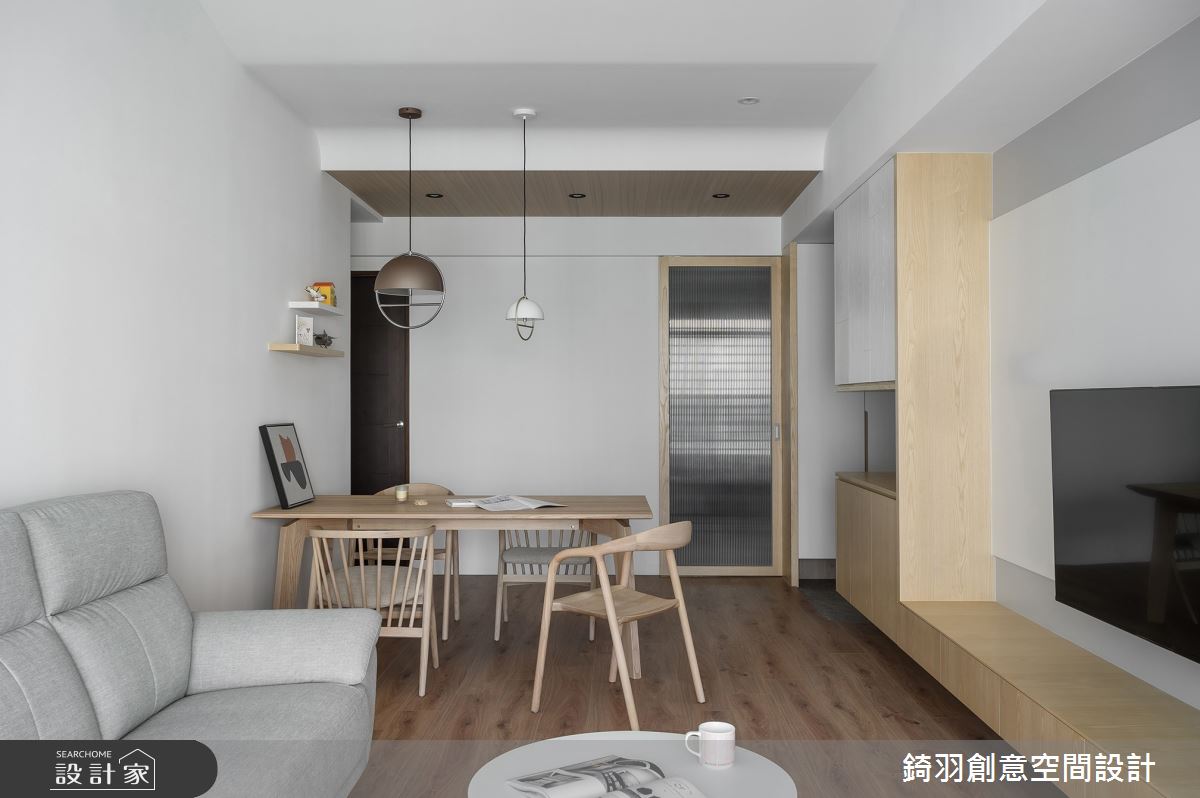 22坪預售屋＿日式無印風客廳餐廳案例圖片＿錡羽創意空間設計＿錡羽_45之18