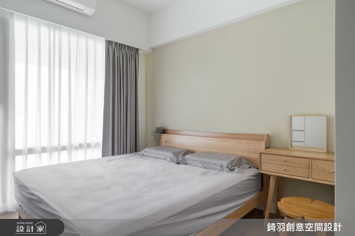 22坪預售屋＿日式無印風臥室案例圖片＿錡羽創意空間設計＿錡羽_45之24