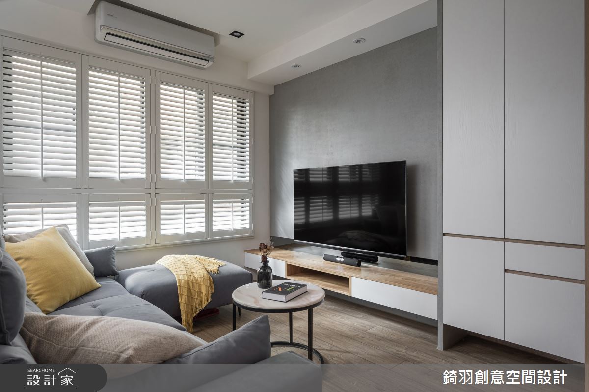 20坪新成屋(5年以下)＿現代風客廳案例圖片＿錡羽創意空間設計＿錡羽_46之7