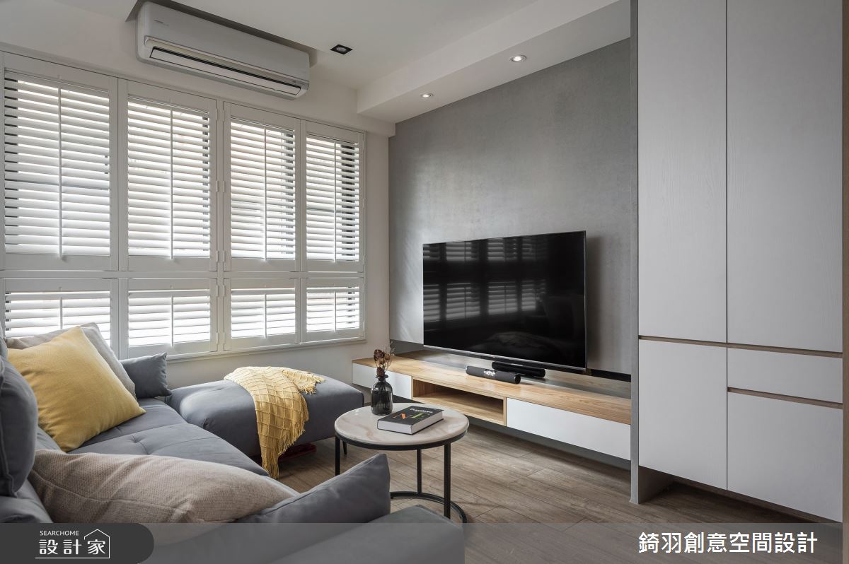 20坪新成屋(5年以下)＿現代風客廳案例圖片＿錡羽創意空間設計＿錡羽_46之6