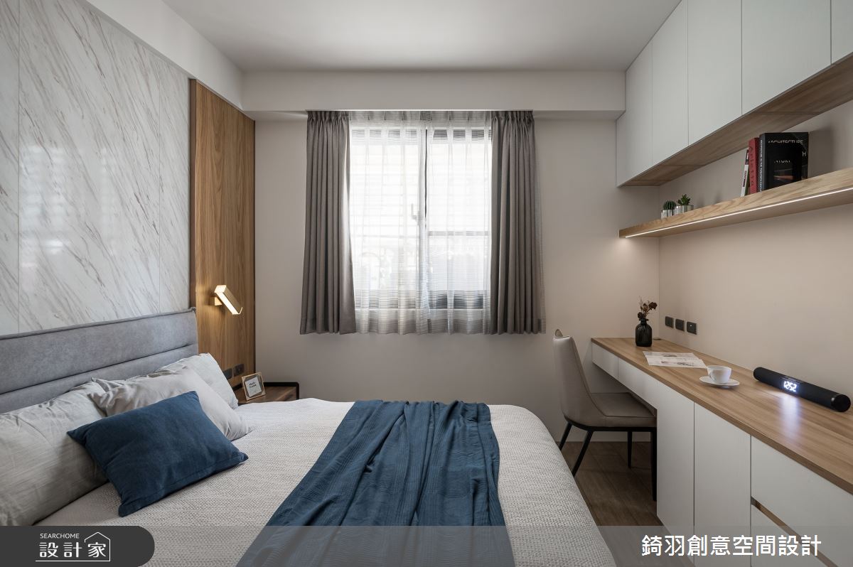 20坪新成屋(5年以下)＿現代風臥室案例圖片＿錡羽創意空間設計＿錡羽_46之23
