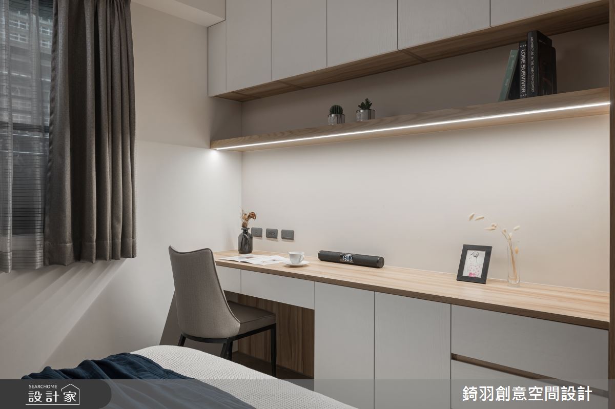 20坪新成屋(5年以下)＿現代風臥室案例圖片＿錡羽創意空間設計＿錡羽_46之25
