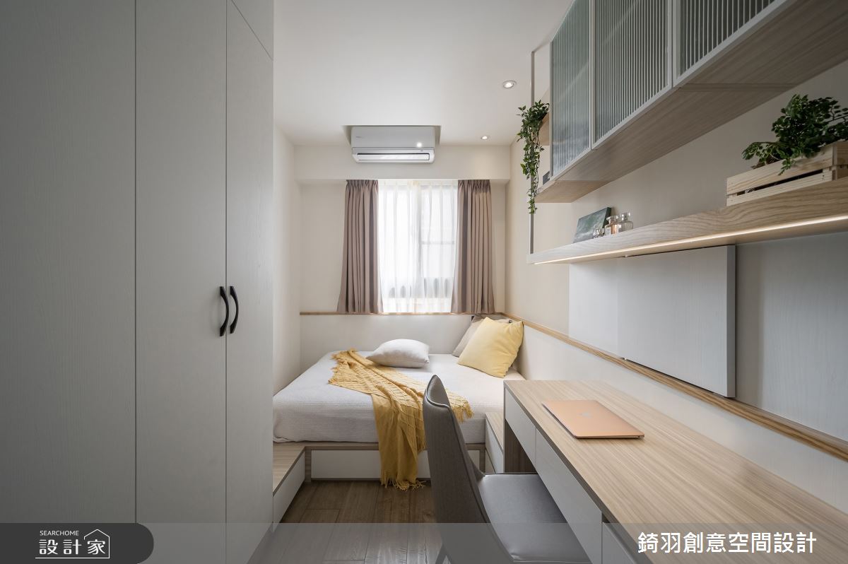20坪新成屋(5年以下)＿現代風臥室案例圖片＿錡羽創意空間設計＿錡羽_46之26