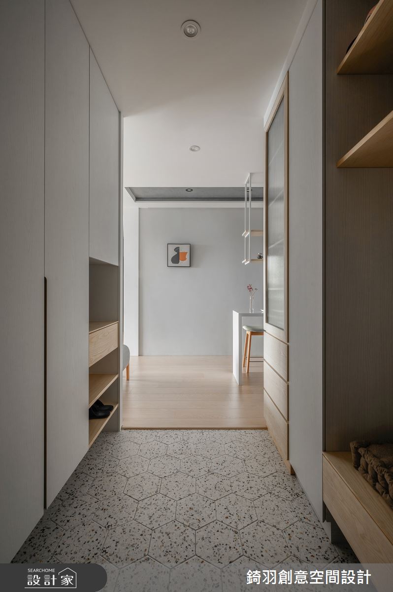 23坪新成屋(5年以下)＿日式無印風玄關案例圖片＿錡羽創意空間設計＿錡羽_47之1