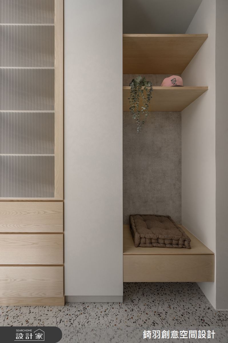23坪新成屋(5年以下)＿日式無印風玄關案例圖片＿錡羽創意空間設計＿錡羽_47之2