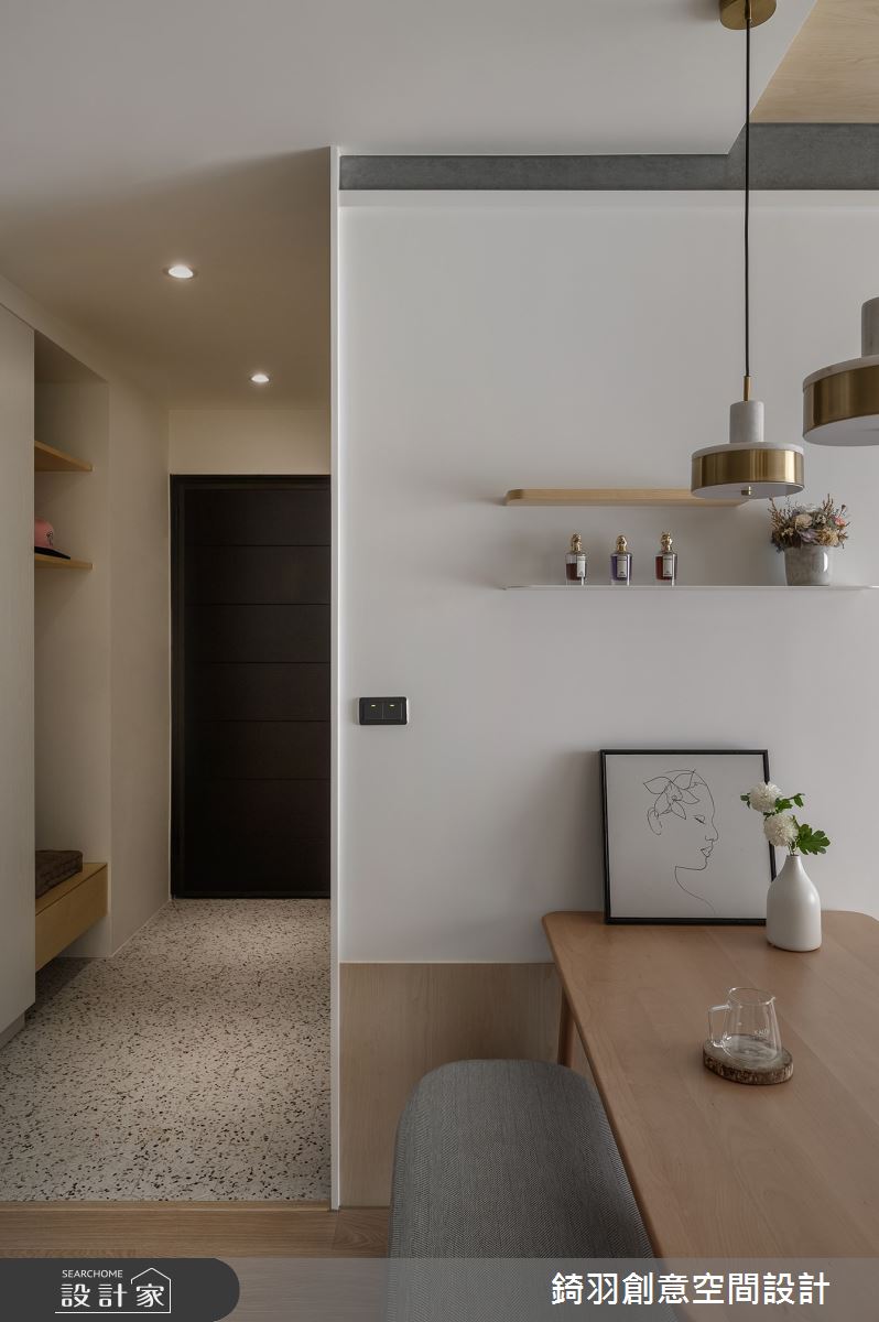 23坪新成屋(5年以下)＿日式無印風玄關餐廳案例圖片＿錡羽創意空間設計＿錡羽_47之7