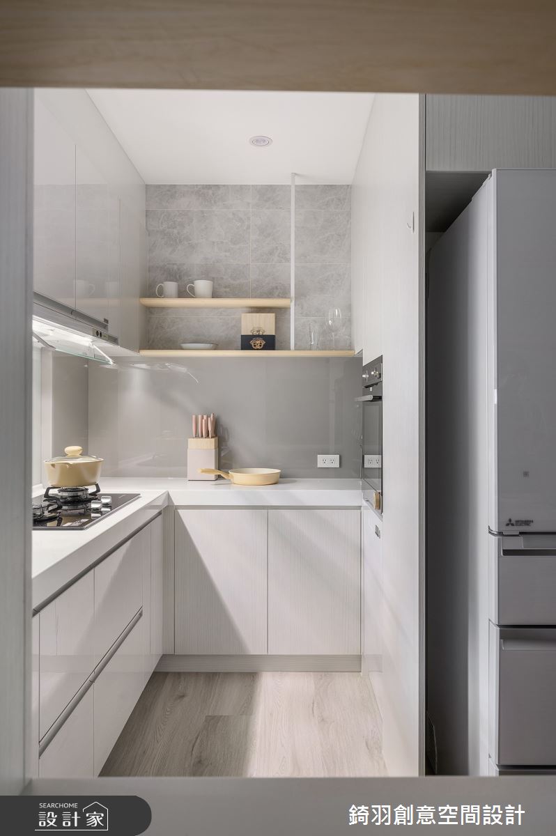 23坪新成屋(5年以下)＿日式無印風廚房案例圖片＿錡羽創意空間設計＿錡羽_47之17