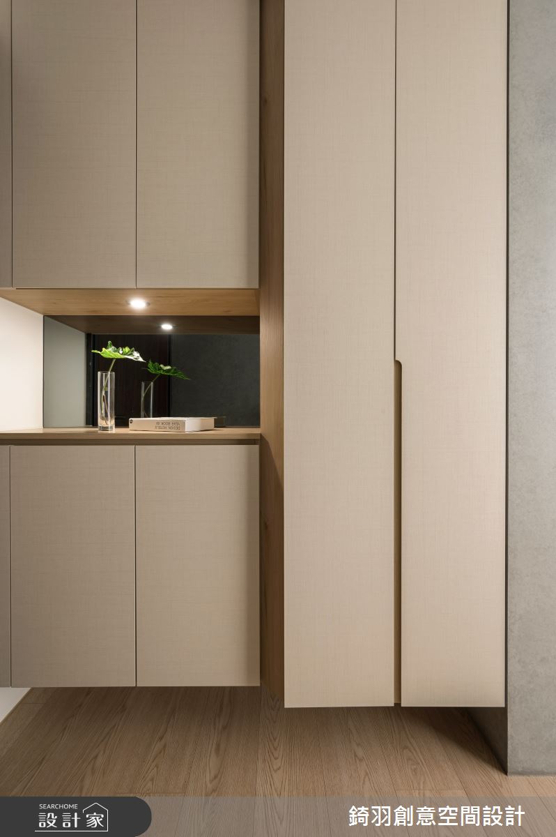 28坪新成屋(5年以下)＿北歐風玄關案例圖片＿錡羽創意空間設計＿錡羽_48之1