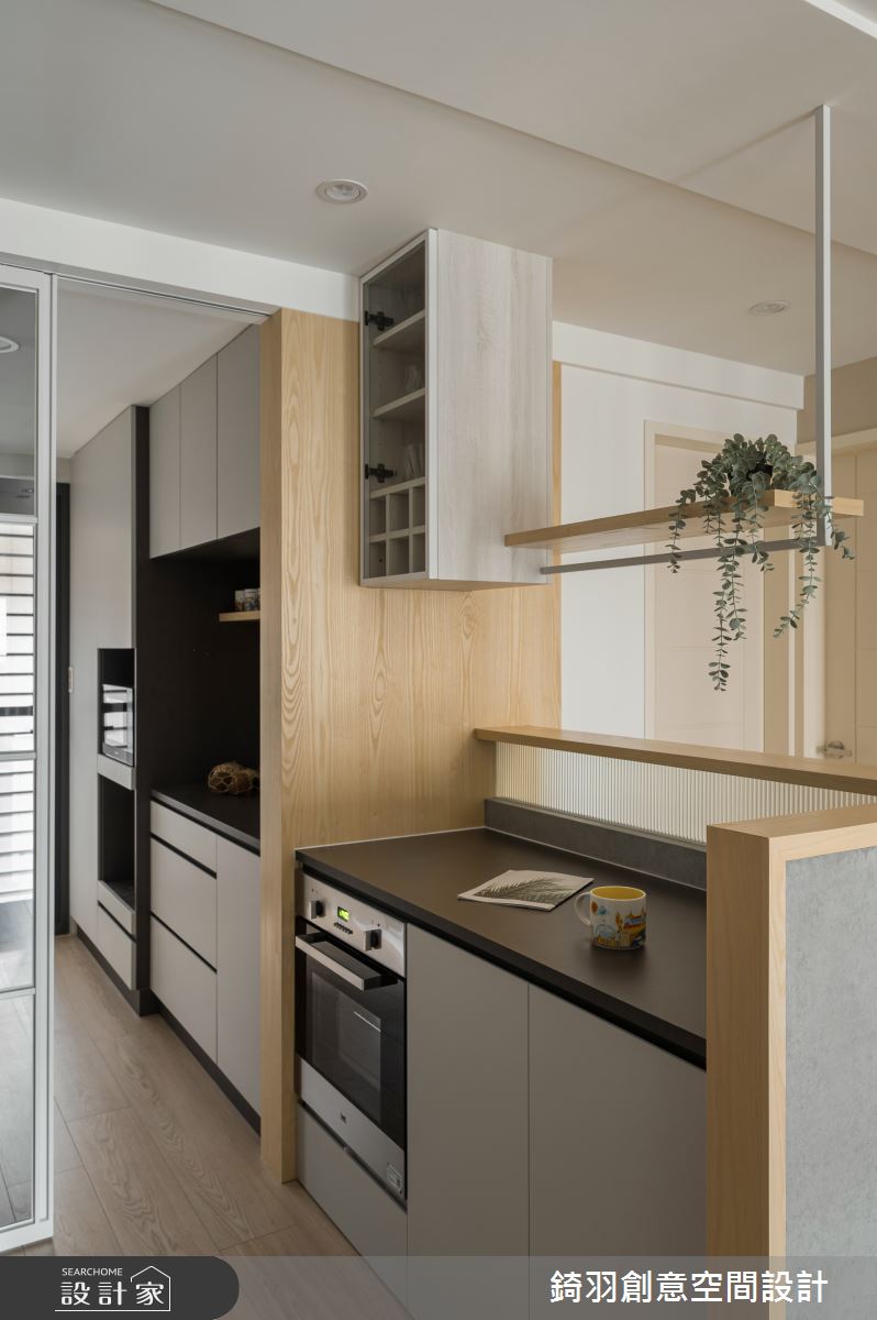 28坪新成屋(5年以下)＿北歐風廚房案例圖片＿錡羽創意空間設計＿錡羽_48之3