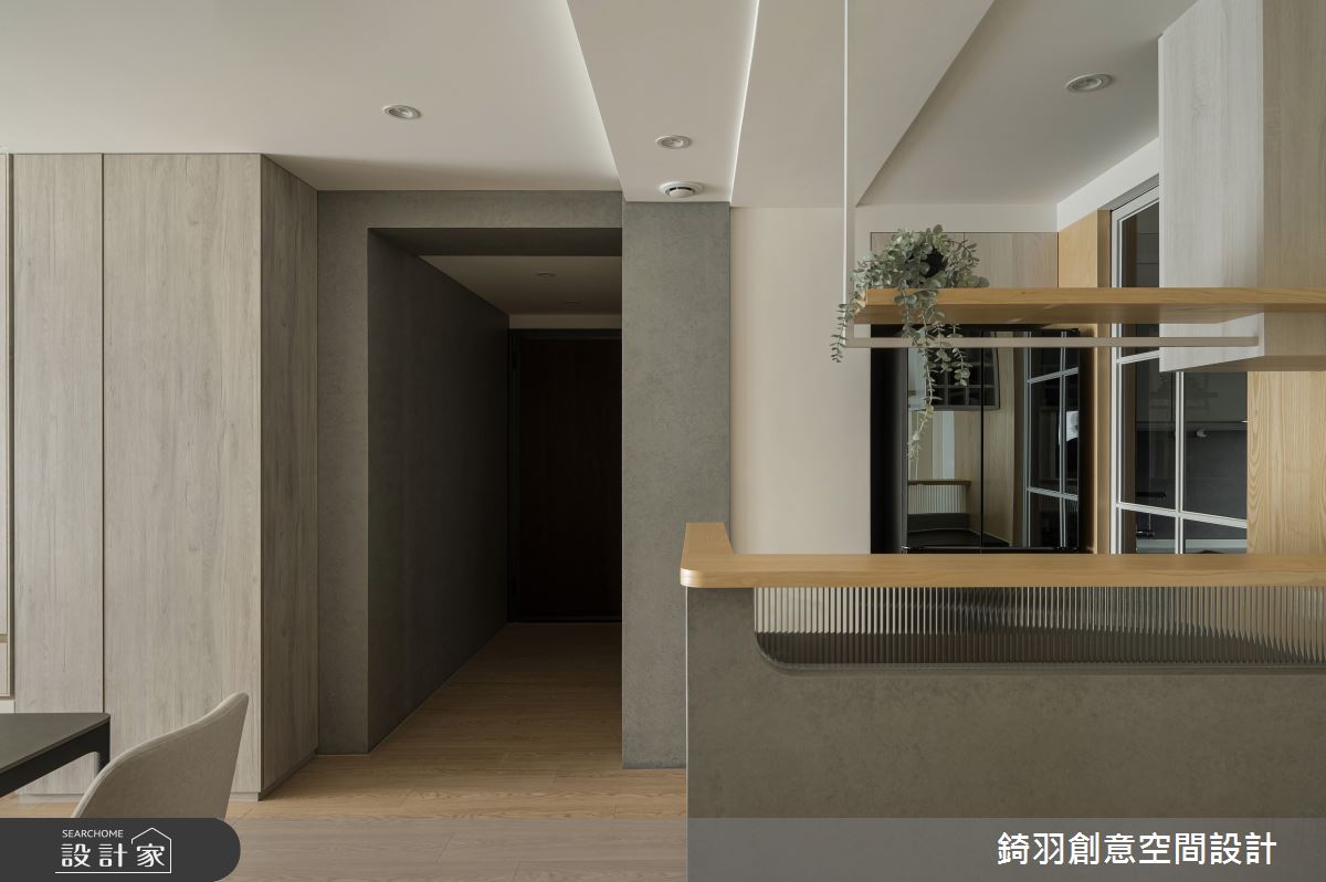 28坪新成屋(5年以下)＿北歐風走廊案例圖片＿錡羽創意空間設計＿錡羽_48之8