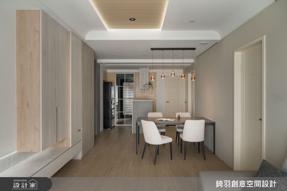 28坪新成屋(5年以下)＿北歐風客廳餐廳案例圖片＿錡羽創意空間設計＿錡羽_48之9