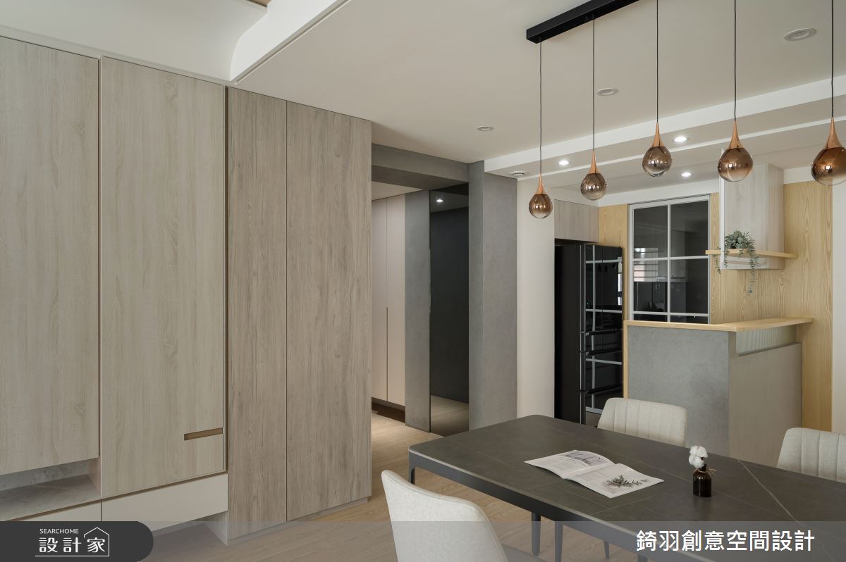 28坪新成屋(5年以下)＿北歐風餐廳案例圖片＿錡羽創意空間設計＿錡羽_48之11