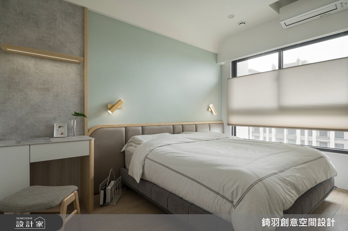 28坪新成屋(5年以下)＿北歐風臥室案例圖片＿錡羽創意空間設計＿錡羽_48之13