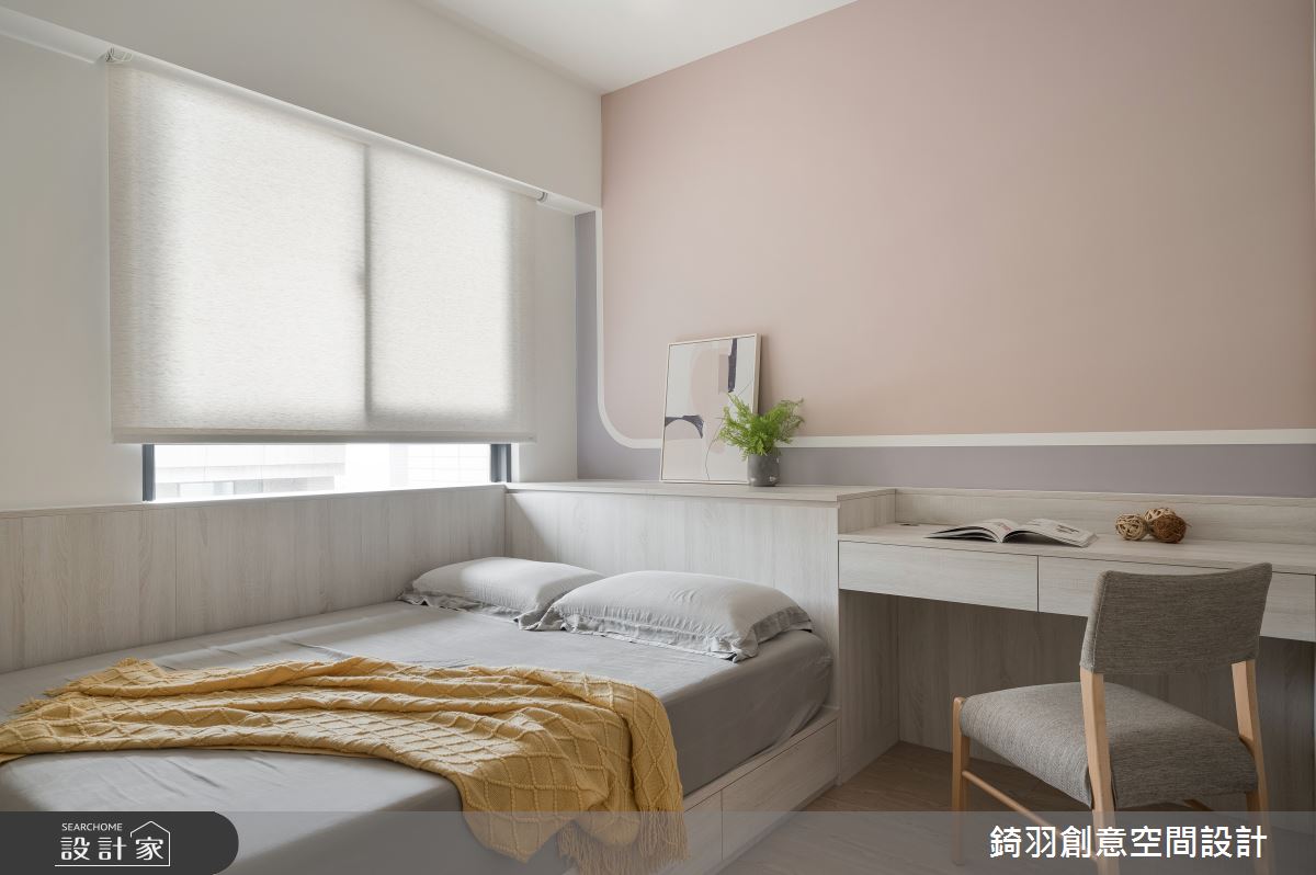 28坪新成屋(5年以下)＿北歐風客房案例圖片＿錡羽創意空間設計＿錡羽_48之14