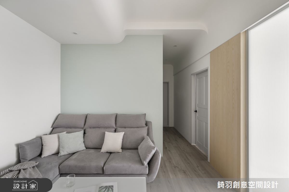 15坪新古屋(10年以下)＿北歐風客廳走廊案例圖片＿錡羽創意空間設計＿錡羽_49之7