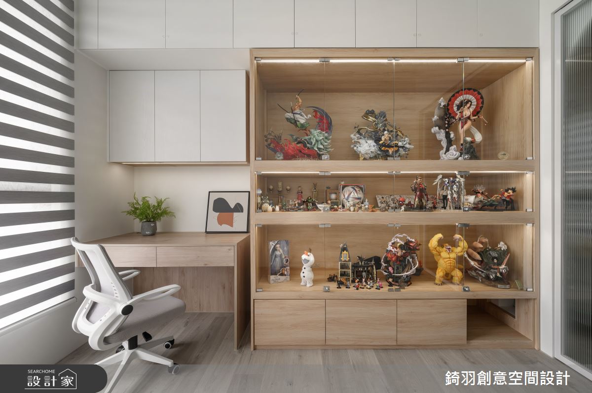 15坪新古屋(10年以下)＿北歐風書房案例圖片＿錡羽創意空間設計＿錡羽_49之6