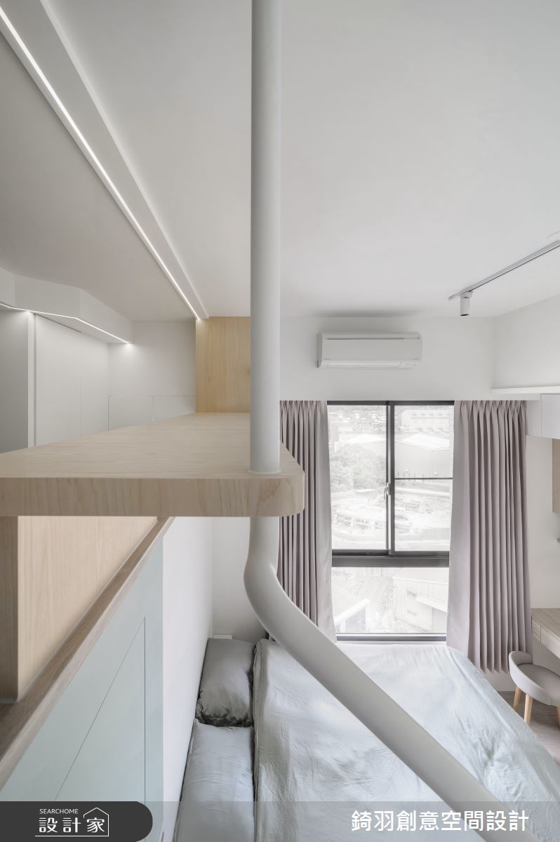 15坪新古屋(10年以下)＿北歐風臥室案例圖片＿錡羽創意空間設計＿錡羽_49之11