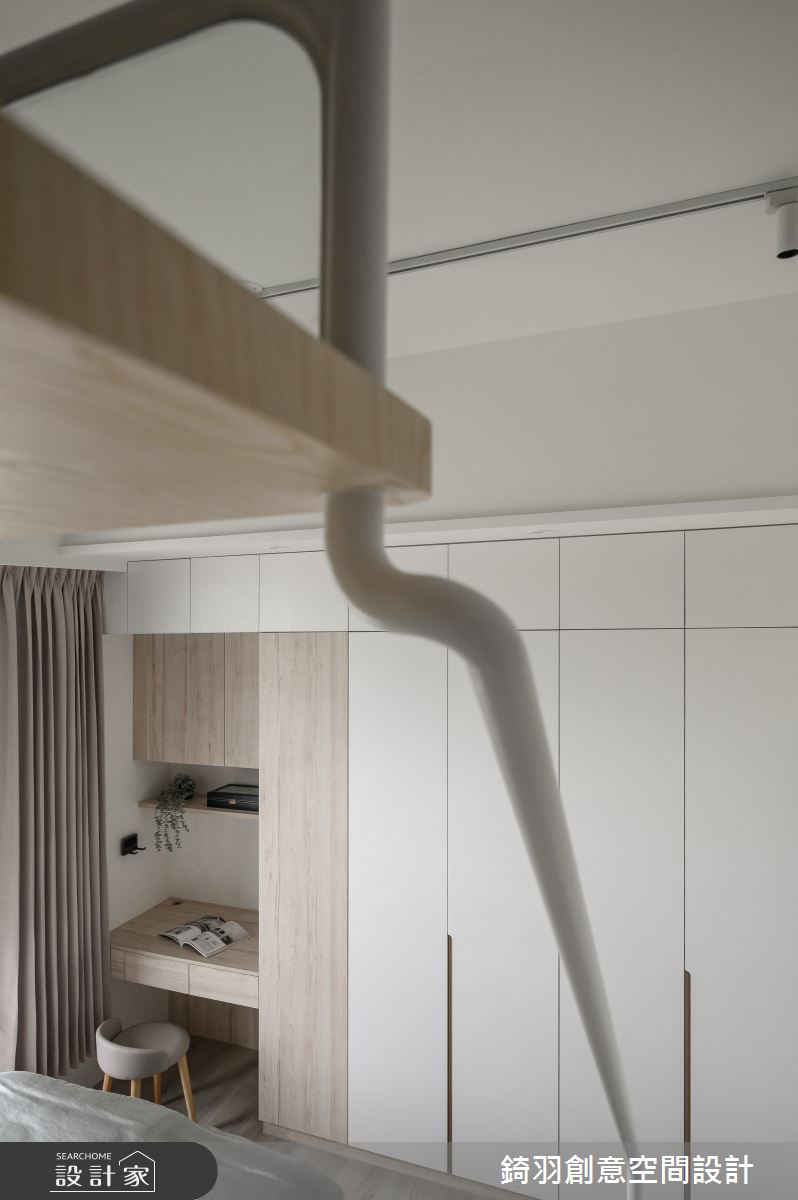 15坪新古屋(10年以下)＿北歐風臥室案例圖片＿錡羽創意空間設計＿錡羽_49之14