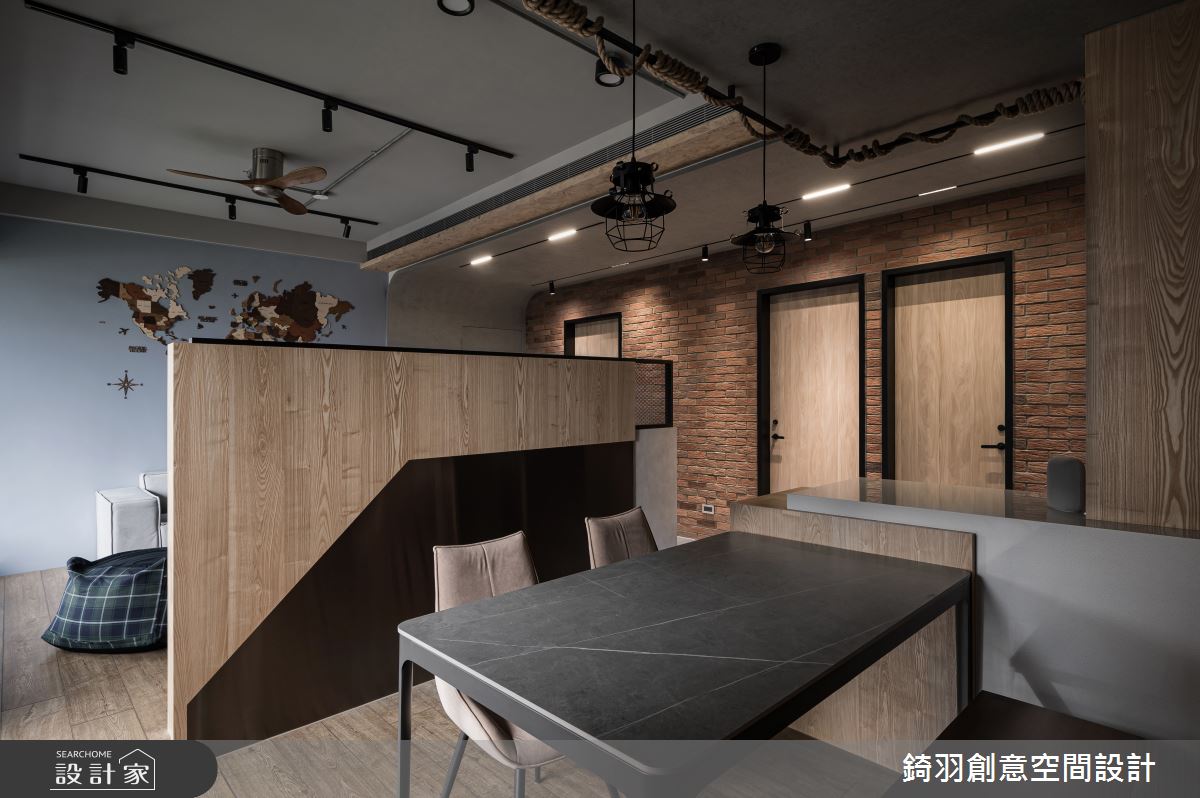 31坪預售屋＿工業風餐廳案例圖片＿錡羽創意空間設計＿錡羽_50之9