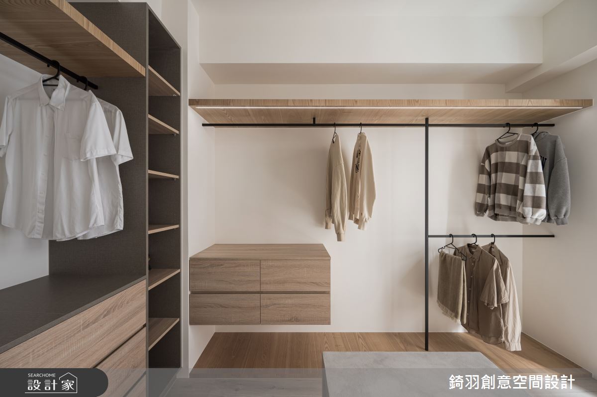 31坪預售屋＿工業風書房更衣間案例圖片＿錡羽創意空間設計＿錡羽_50之16