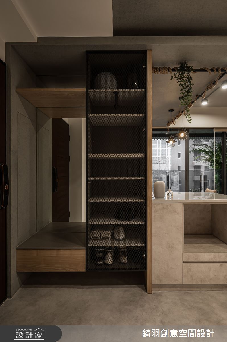 31坪預售屋＿工業風玄關案例圖片＿錡羽創意空間設計＿錡羽_50之2