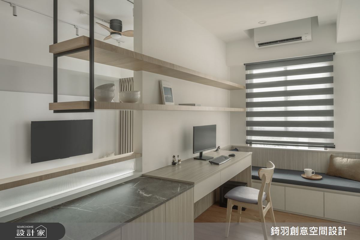 新成屋(5年以下)＿日式無印風書房臥榻案例圖片＿錡羽創意空間設計＿錡羽_52之12