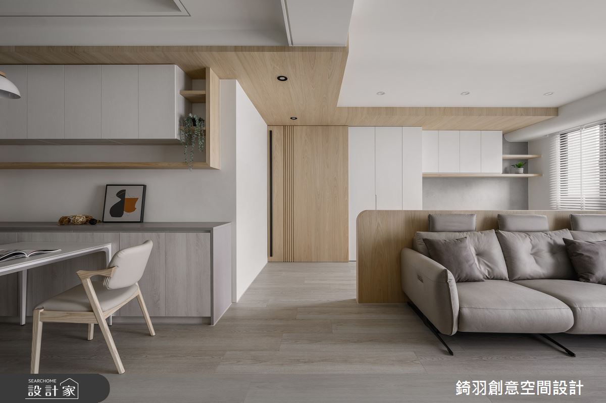 30坪新成屋(5年以下)＿日式無印風客廳餐廳案例圖片＿錡羽創意空間設計＿錡羽_53之8