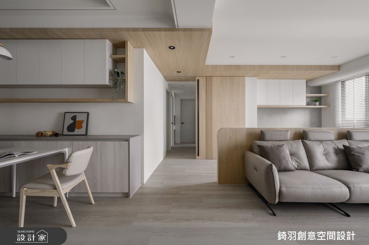 30坪新成屋(5年以下)＿日式無印風客廳餐廳案例圖片＿錡羽創意空間設計＿錡羽_53之9