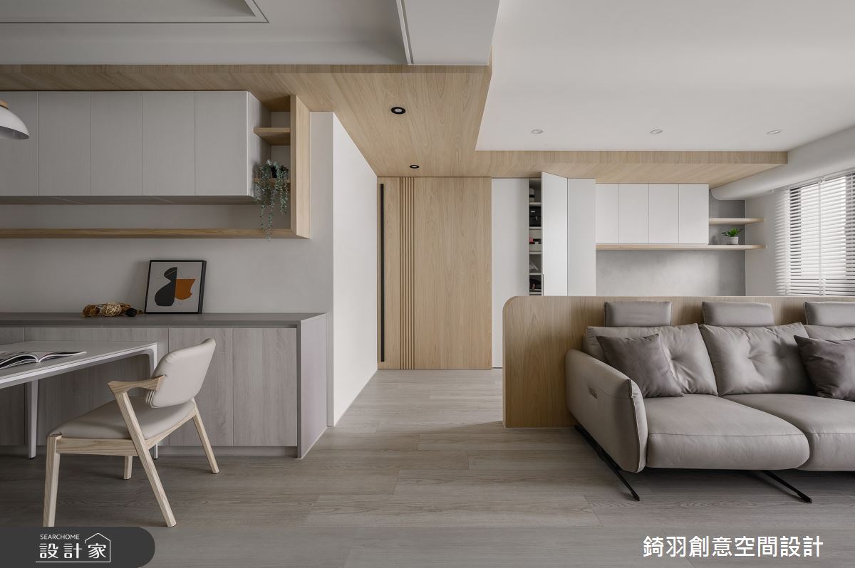 30坪新成屋(5年以下)＿日式無印風客廳餐廳案例圖片＿錡羽創意空間設計＿錡羽_53之10