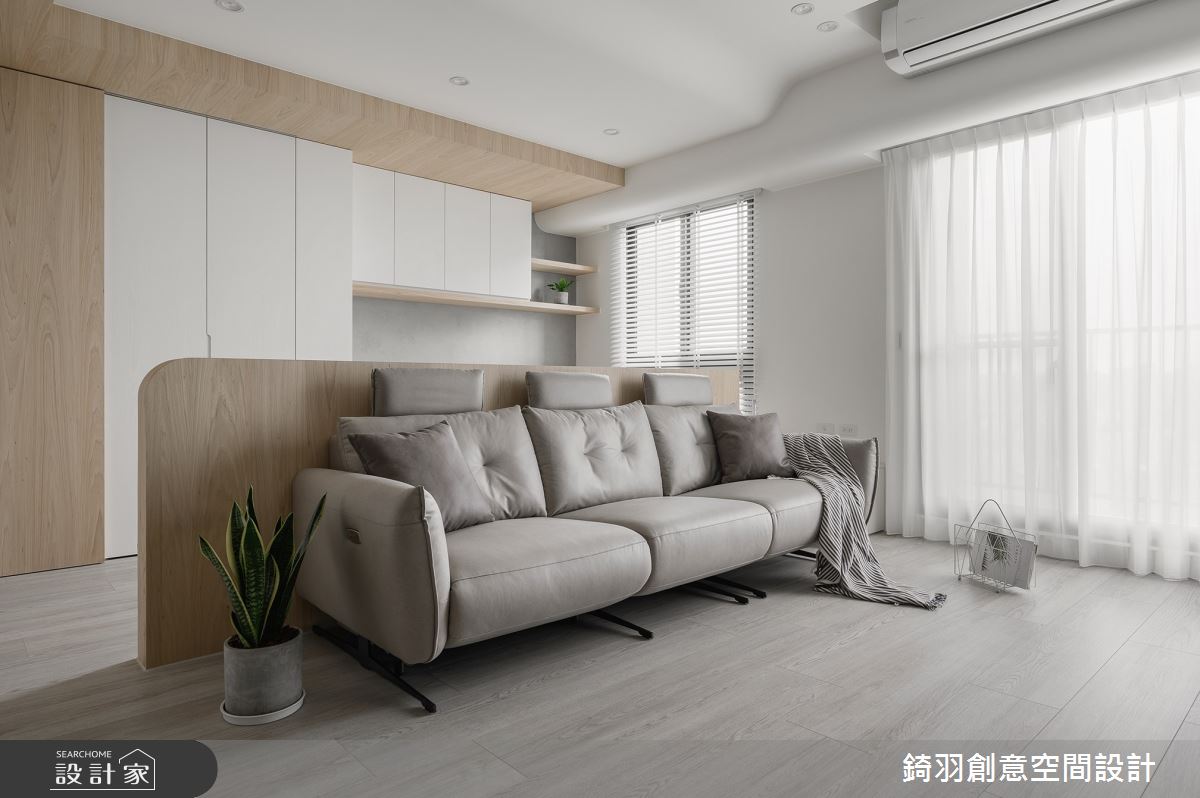30坪新成屋(5年以下)＿日式無印風客廳案例圖片＿錡羽創意空間設計＿錡羽_53之12