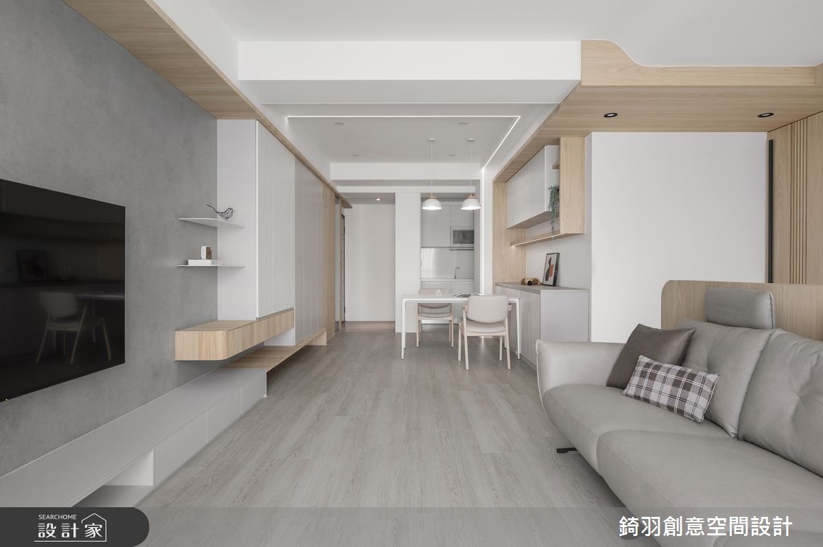 30坪新成屋(5年以下)＿日式無印風玄關客廳餐廳案例圖片＿錡羽創意空間設計＿錡羽_53之16