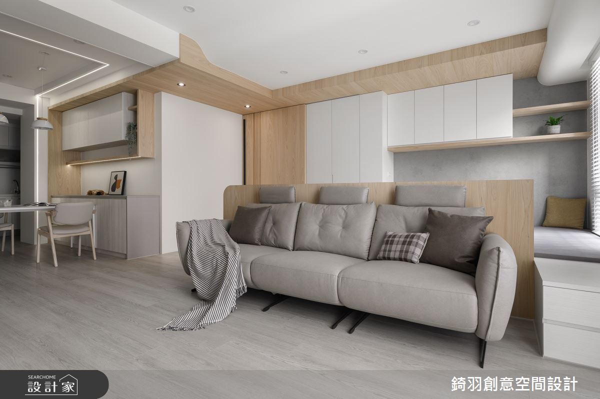 30坪新成屋(5年以下)＿日式無印風客廳餐廳案例圖片＿錡羽創意空間設計＿錡羽_53之15