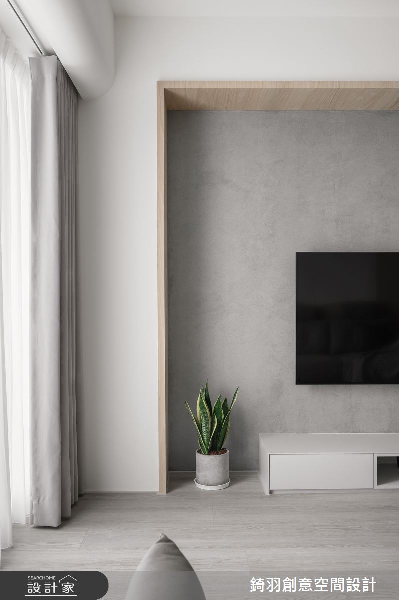 30坪新成屋(5年以下)＿日式無印風客廳案例圖片＿錡羽創意空間設計＿錡羽_53之7220
