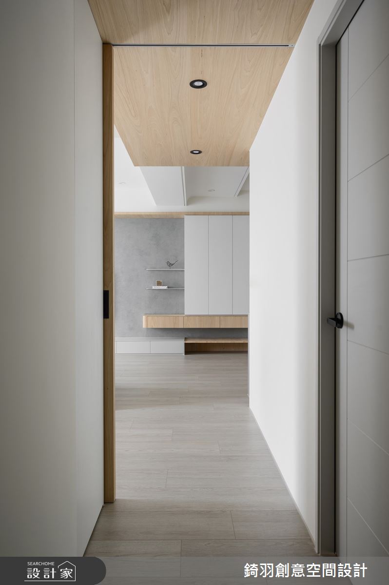 30坪新成屋(5年以下)＿日式無印風走廊案例圖片＿錡羽創意空間設計＿錡羽_53之32