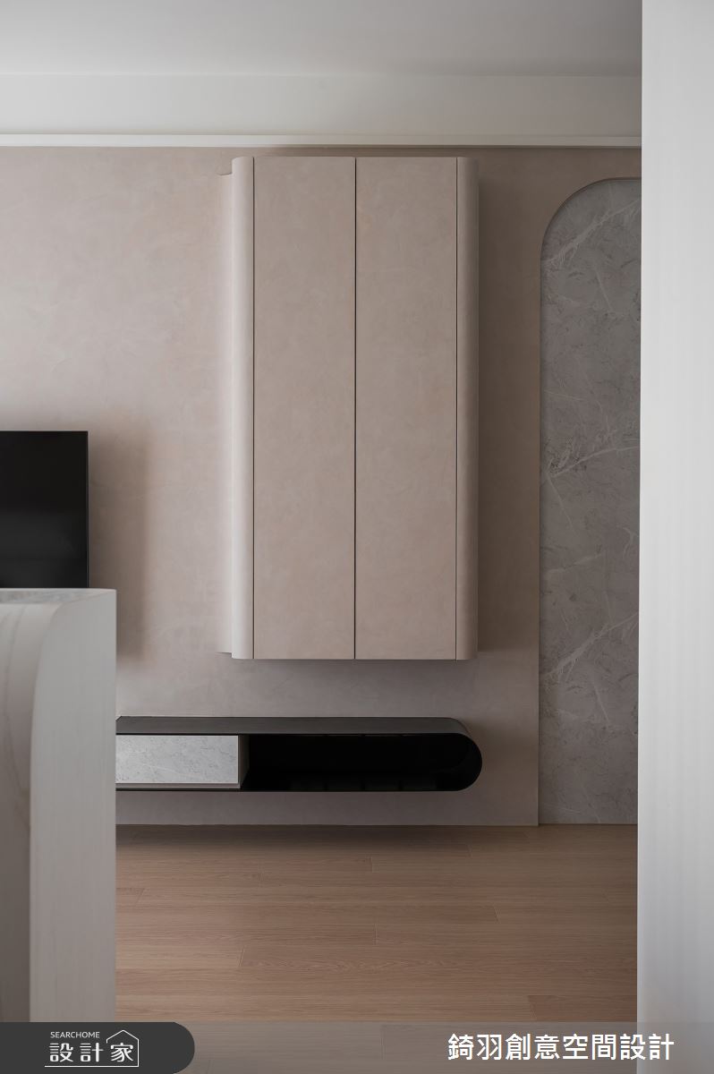 20坪新成屋(5年以下)＿侘寂風客廳案例圖片＿錡羽創意空間設計＿錡羽_54之5