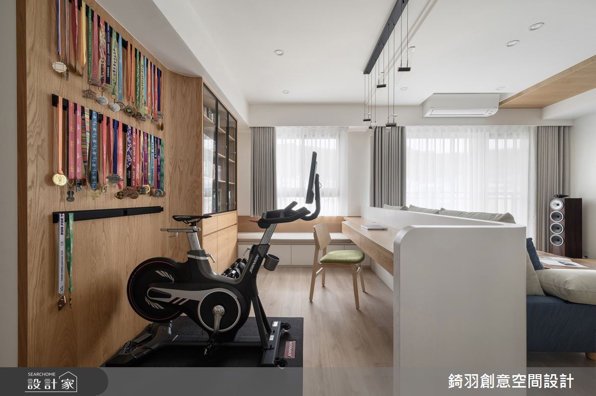 31坪新成屋(5年以下)＿日式無印風客廳書房案例圖片＿錡羽創意空間設計＿錡羽_55之10