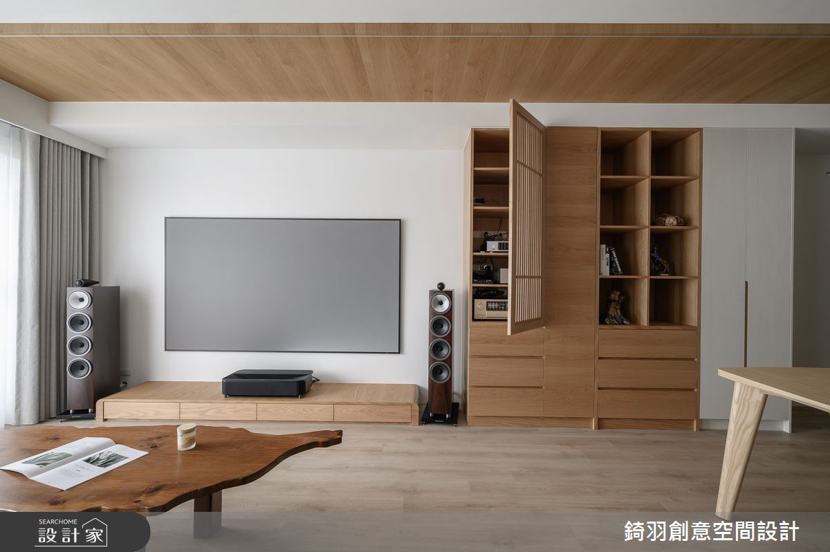 31坪新成屋(5年以下)＿日式無印風客廳案例圖片＿錡羽創意空間設計＿錡羽_55之8