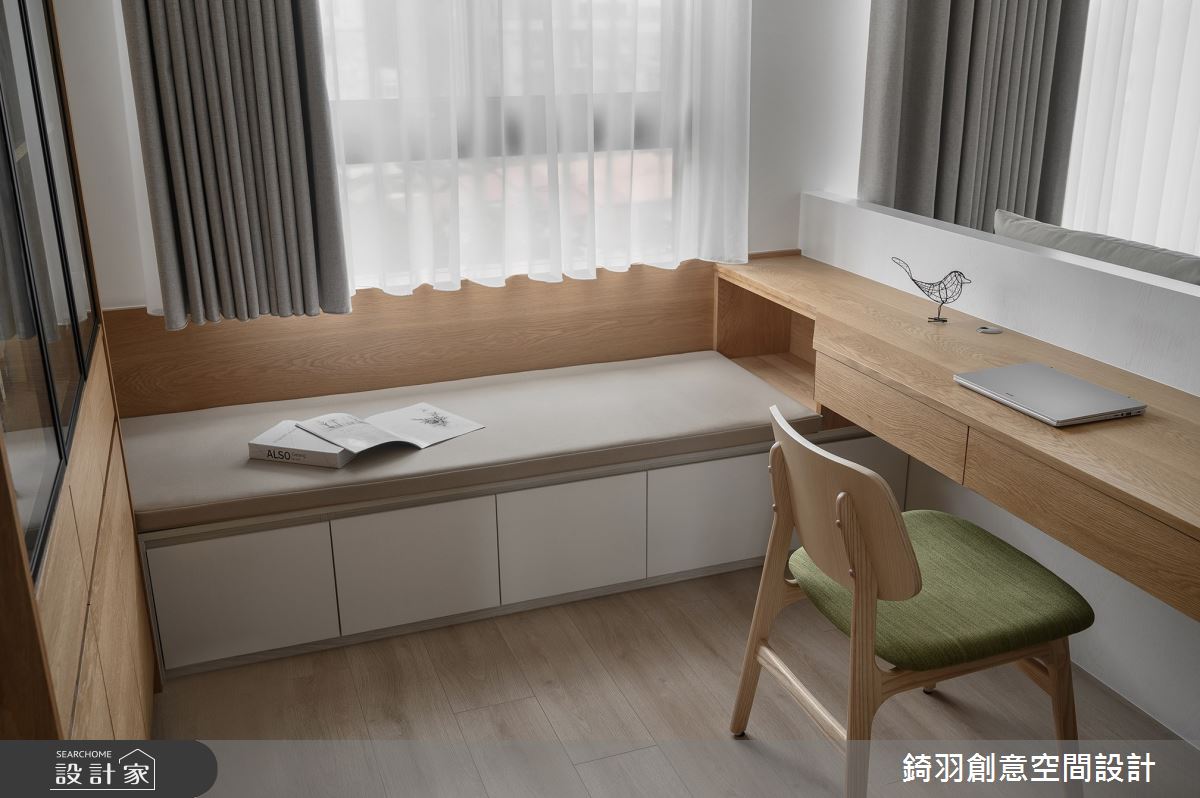 31坪新成屋(5年以下)＿日式無印風書房案例圖片＿錡羽創意空間設計＿錡羽_55之11