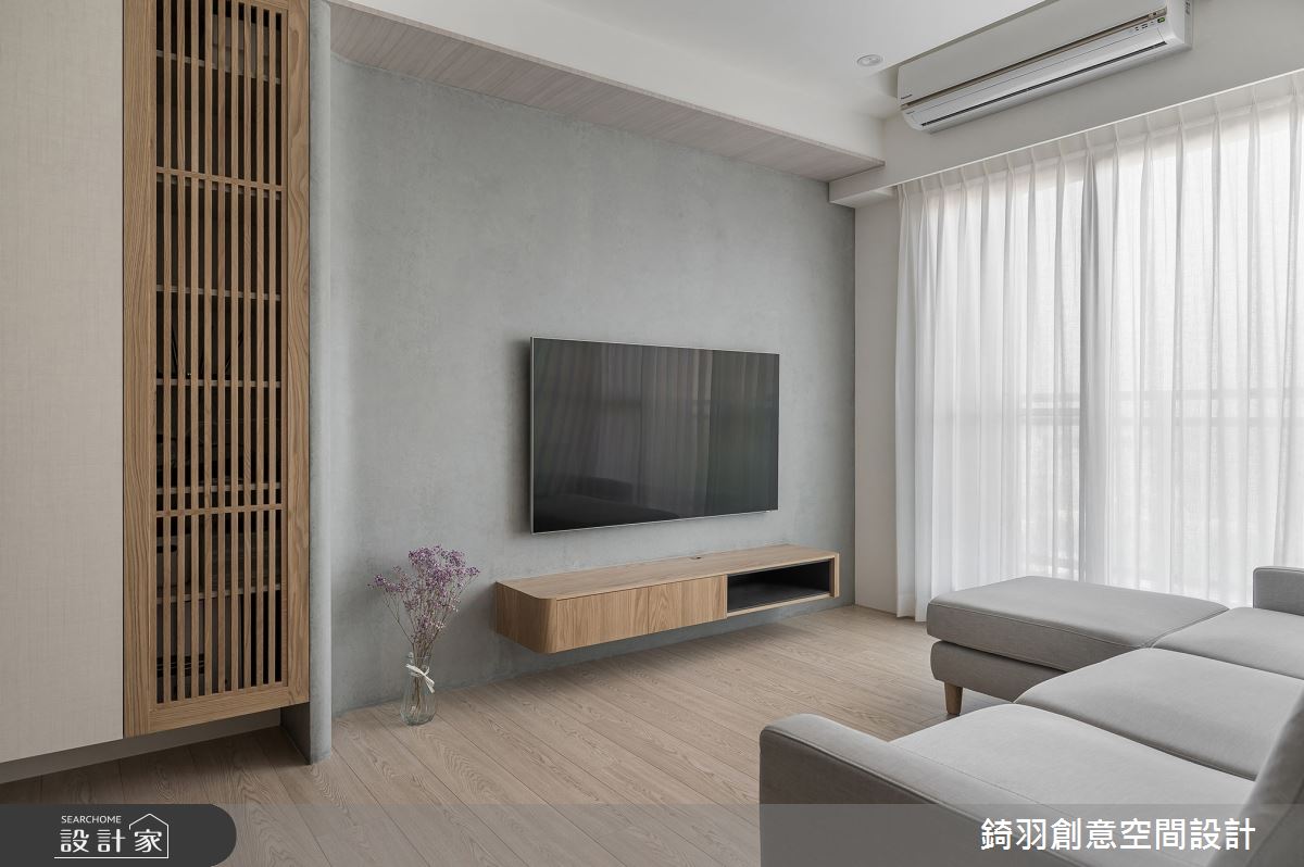23坪新成屋(5年以下)＿日式無印風客廳案例圖片＿錡羽創意空間設計＿錡羽_56之2