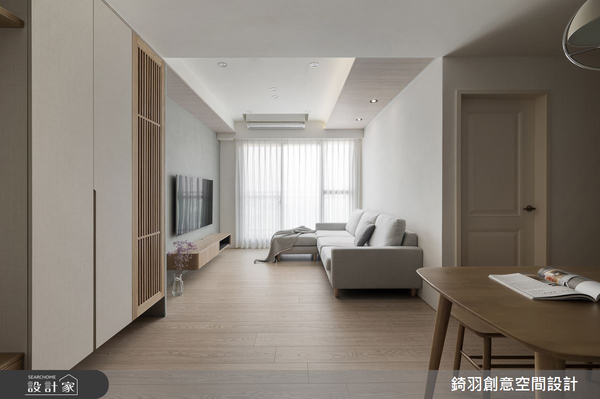 23坪新成屋(5年以下)＿日式無印風客廳餐廳案例圖片＿錡羽創意空間設計＿錡羽_56之4