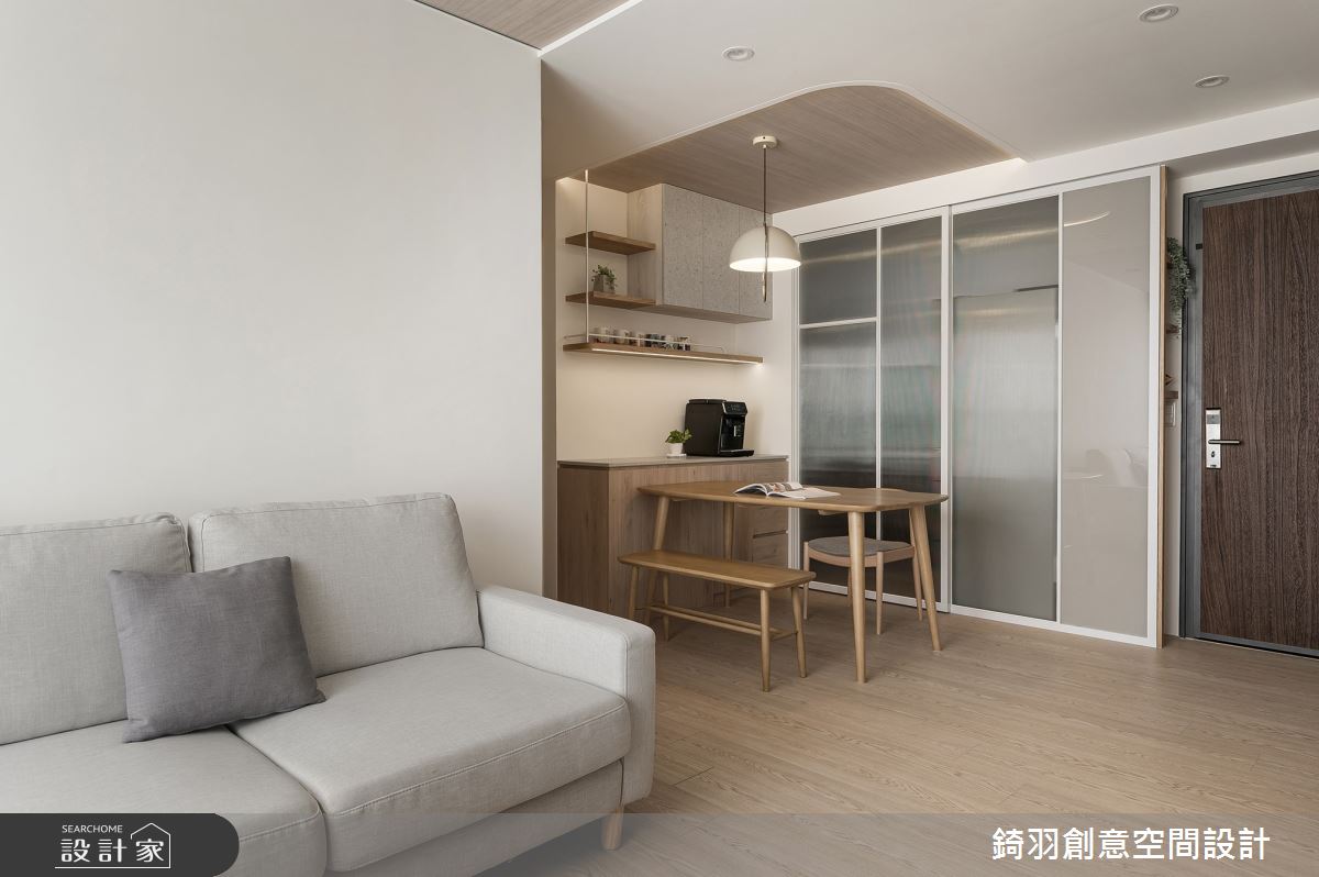 23坪新成屋(5年以下)＿日式無印風玄關客廳餐廳案例圖片＿錡羽創意空間設計＿錡羽_56之7