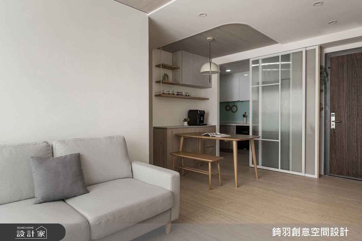 23坪新成屋(5年以下)＿日式無印風玄關客廳餐廳廚房案例圖片＿錡羽創意空間設計＿錡羽_56之8