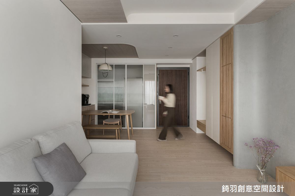 23坪新成屋(5年以下)＿日式無印風玄關客廳餐廳案例圖片＿錡羽創意空間設計＿錡羽_56之9