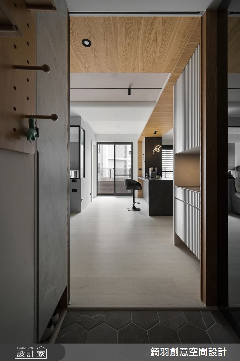 21坪預售屋＿現代風玄關案例圖片＿錡羽創意空間設計＿錡羽_57之2