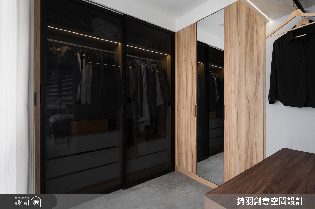 21坪預售屋＿現代風更衣間案例圖片＿錡羽創意空間設計＿錡羽_57之20