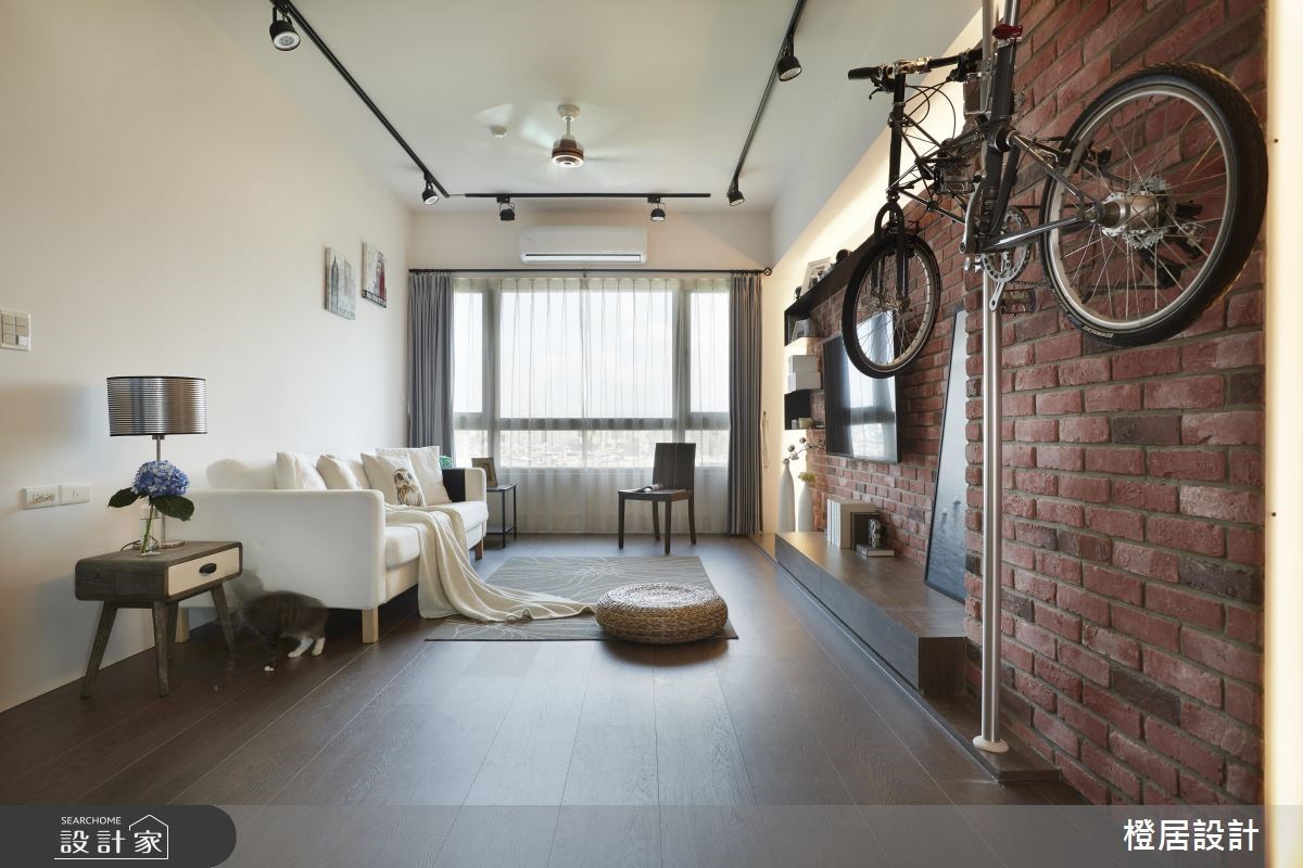 28坪中古屋(5~15年)＿混搭風客廳案例圖片＿橙居空間設計有限公司＿橙居_01之5